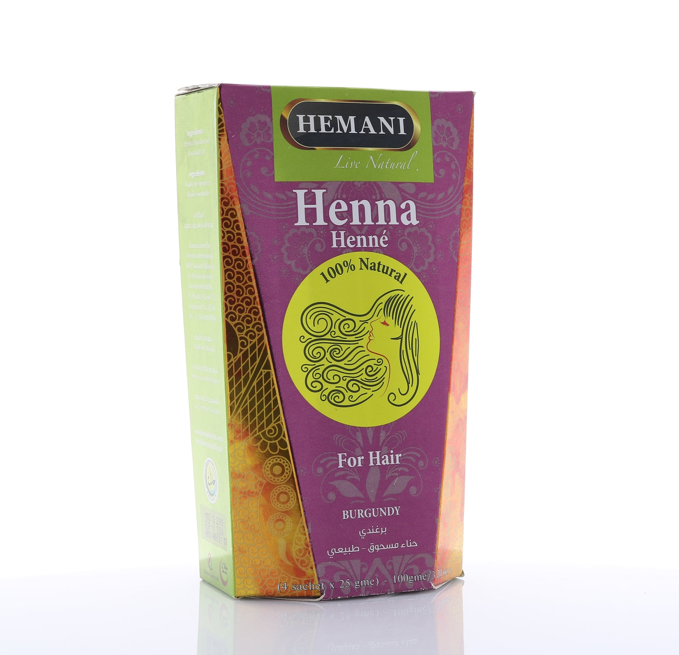 HEMANI Henna Box Black 100g