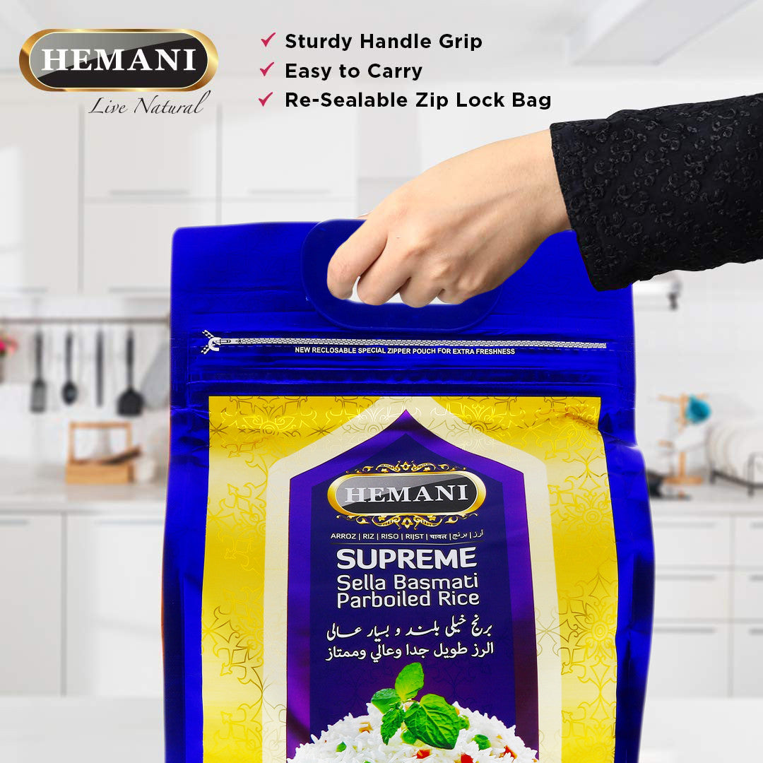 HEMANI Supreme Sella Rice 11LB