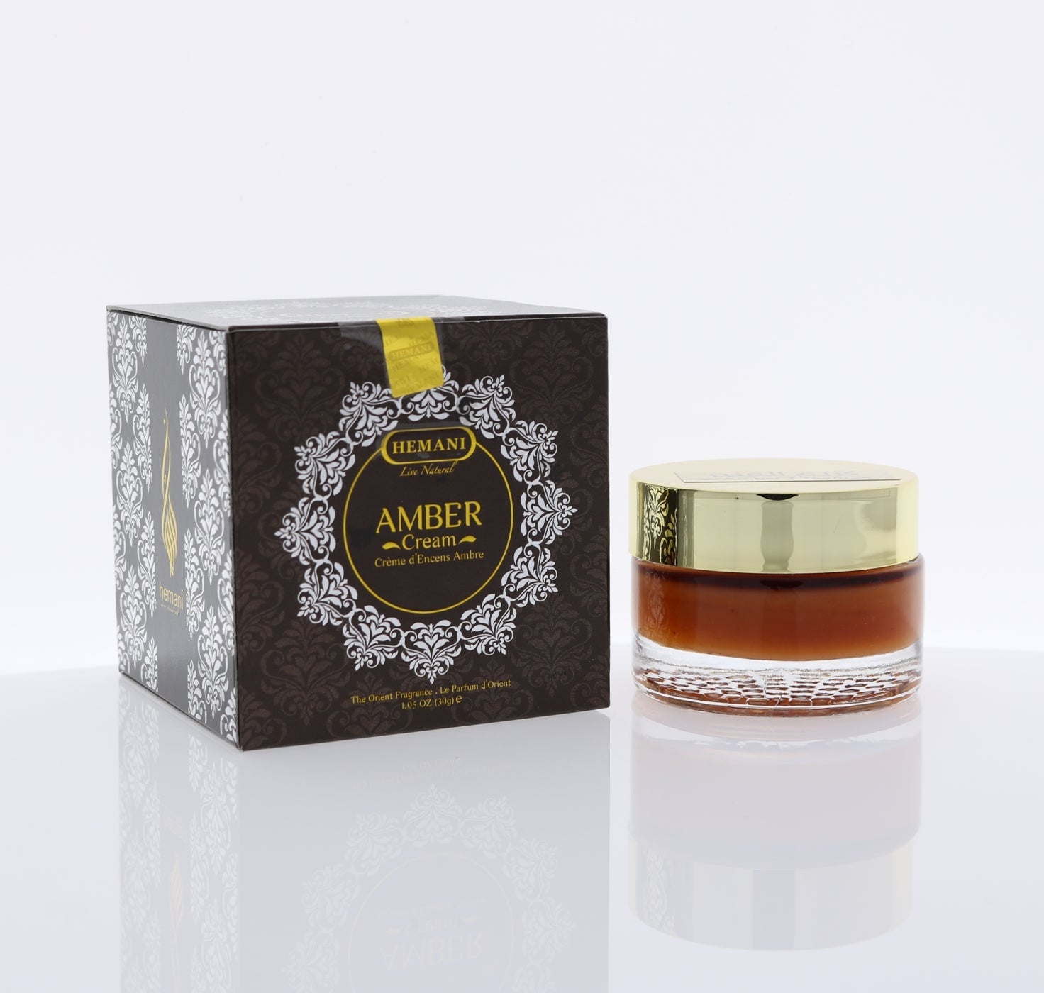 HEMANI Mukhammaria Perfume Cream Musk/Amber/Rose/ Mukhallat/ Bakhoor/ Laylatul Aroos 30g