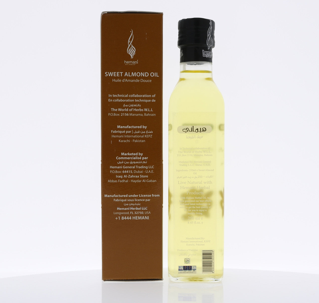 HEMANI Sweet Almond Oil 250mL