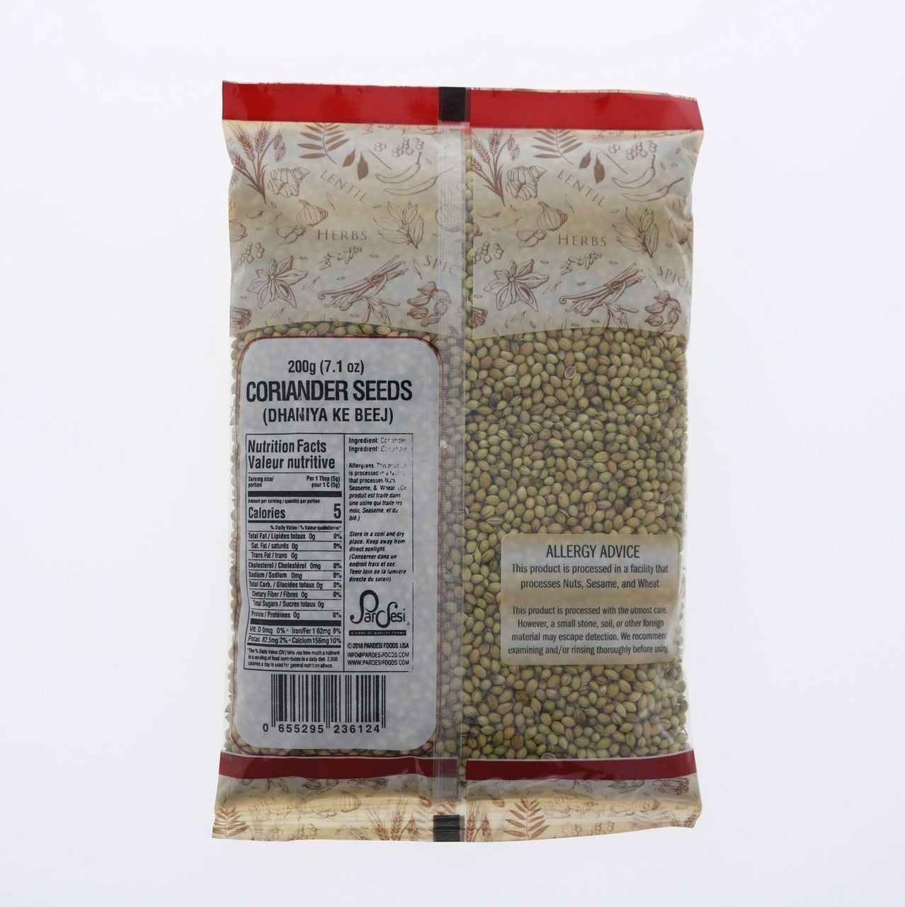 PARDESI Coriander Seed Whole  ( Dhania ) 200g