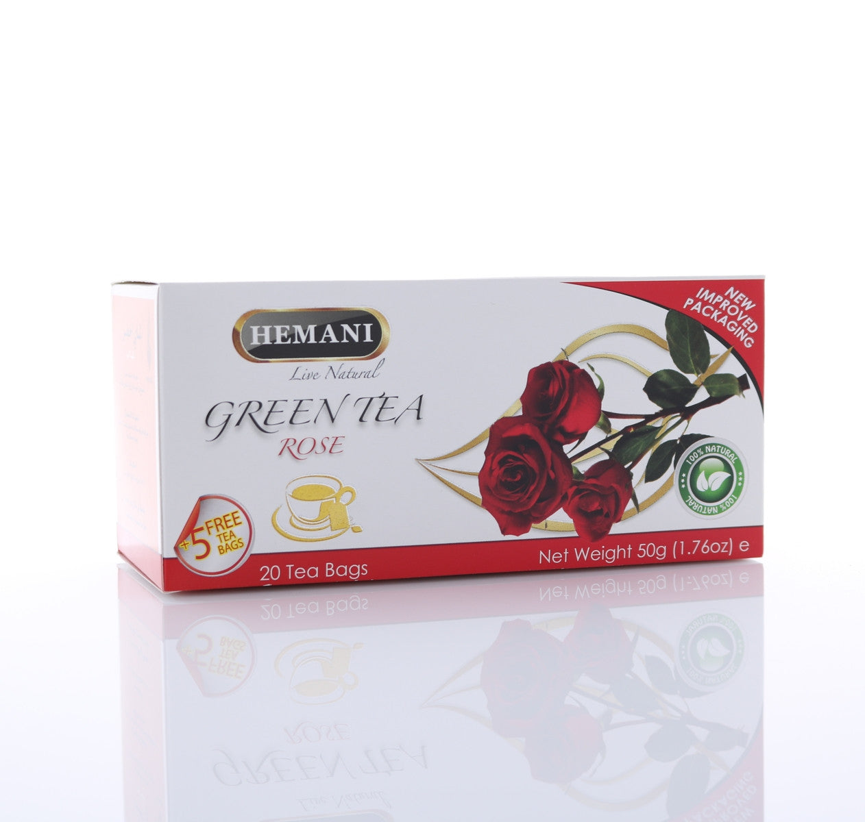 HEMANI Green Tea Rose 40g