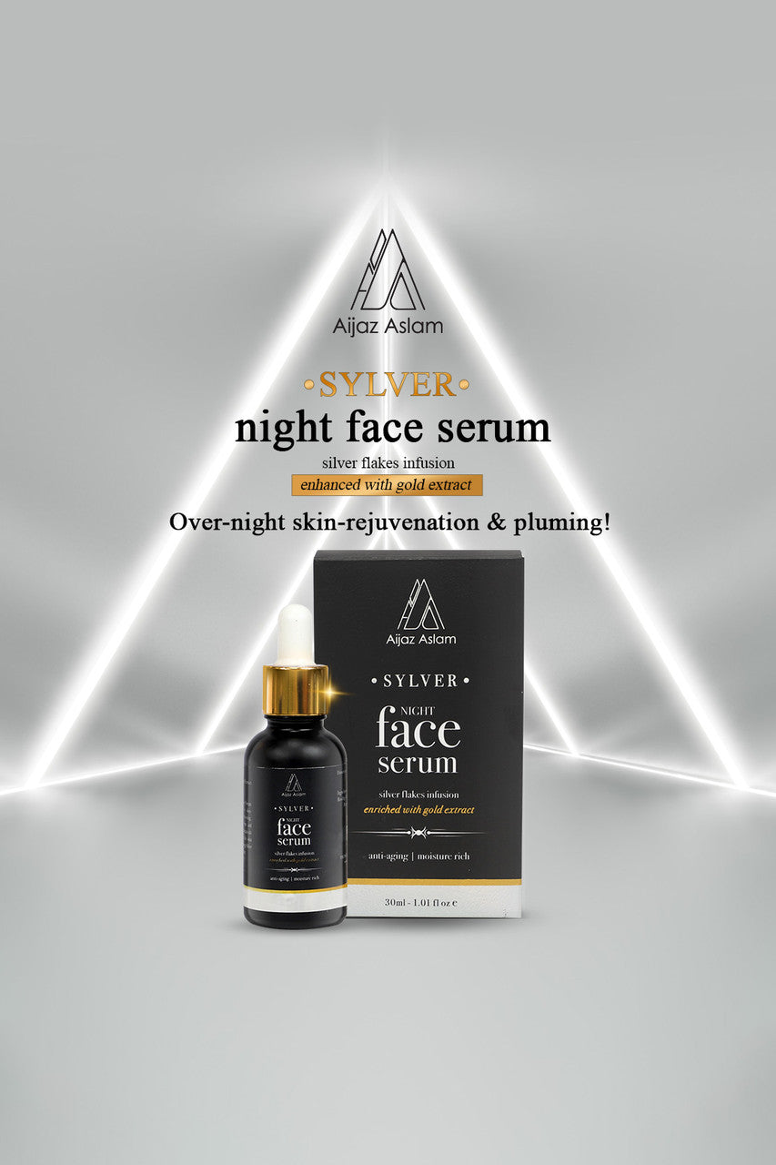 AIJAZ ASLAM Sylver Night Face Serum 30ml