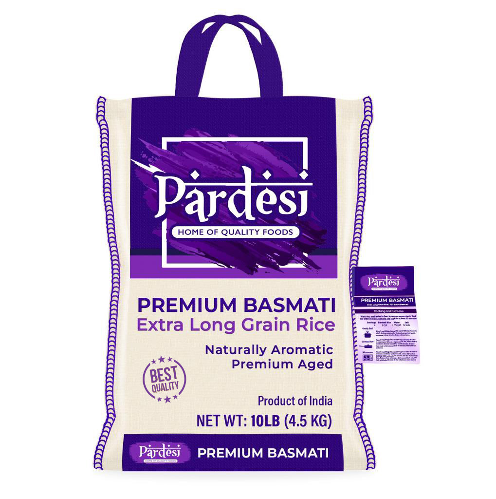 PARDESI Extra Long Basmati Rice 10LB