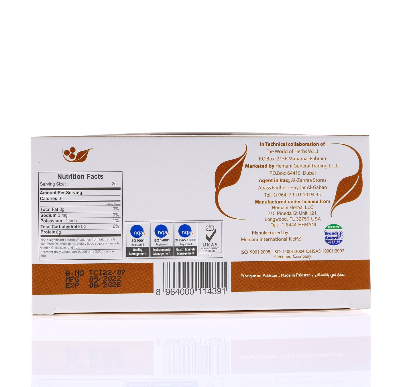 HEMANI Herbal Tea Cinnamon 40g