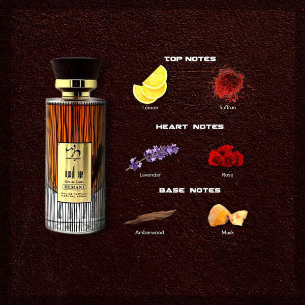 WB HEMANI Perfume Oud az Zahra 80mL - Limited Edition