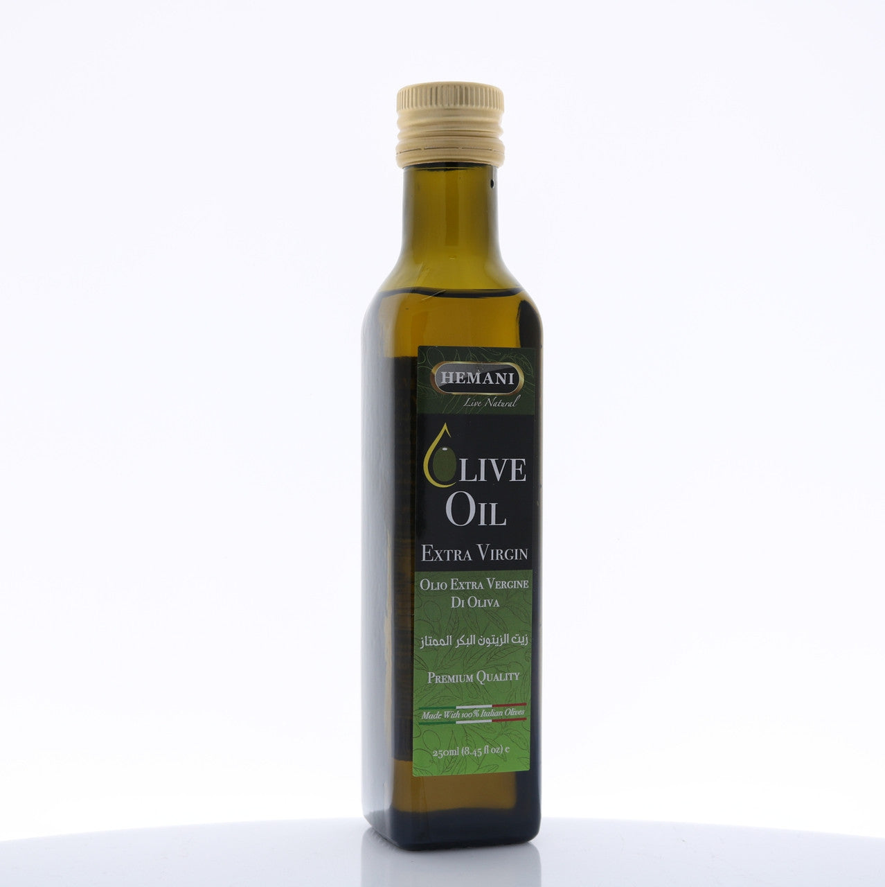 HEMANI Extra Virgin Olive Oil Italy 250mL