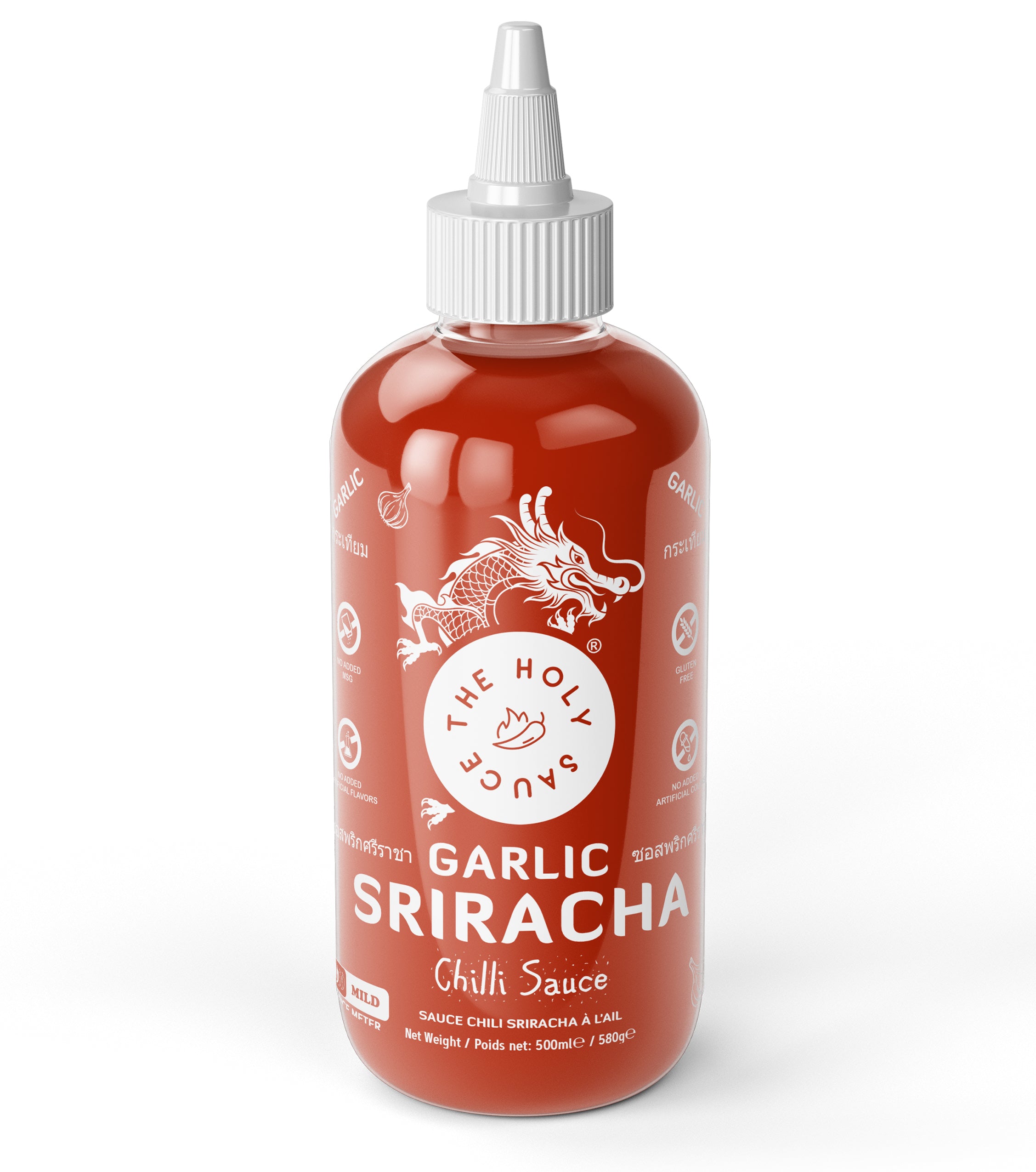 HOLY SAUCE Sriracha Chili Sauce Garlic 580g