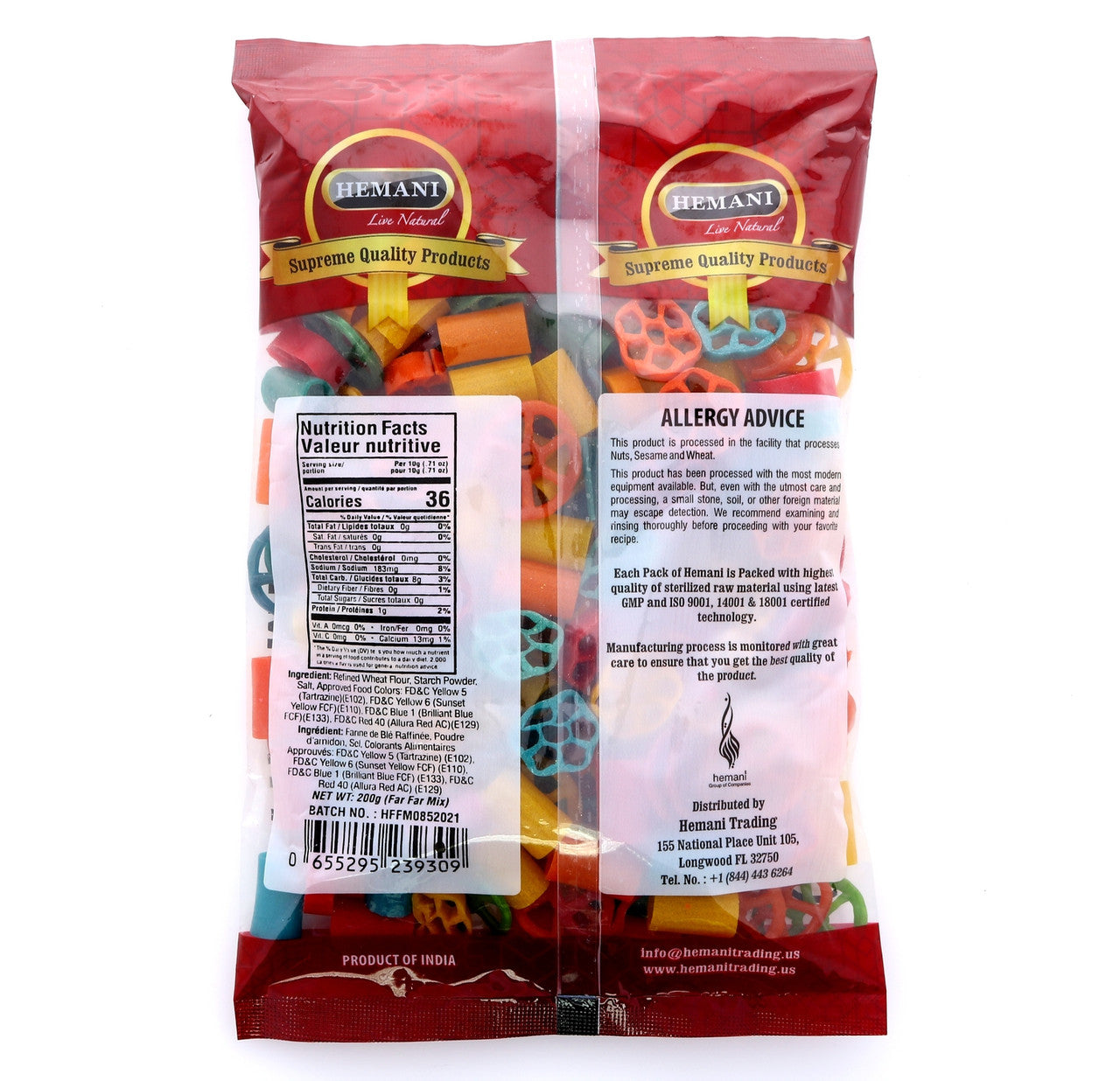 HEMANI Far Far (Fryum) Mix 200g