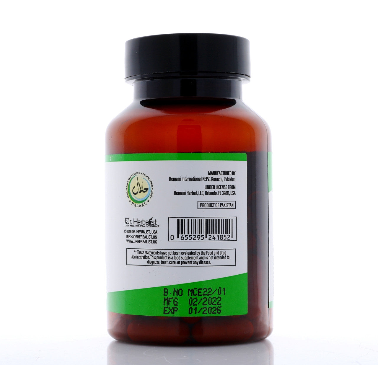 DR. HERBALIST Mucuna Extract 350mg 60 Capsules