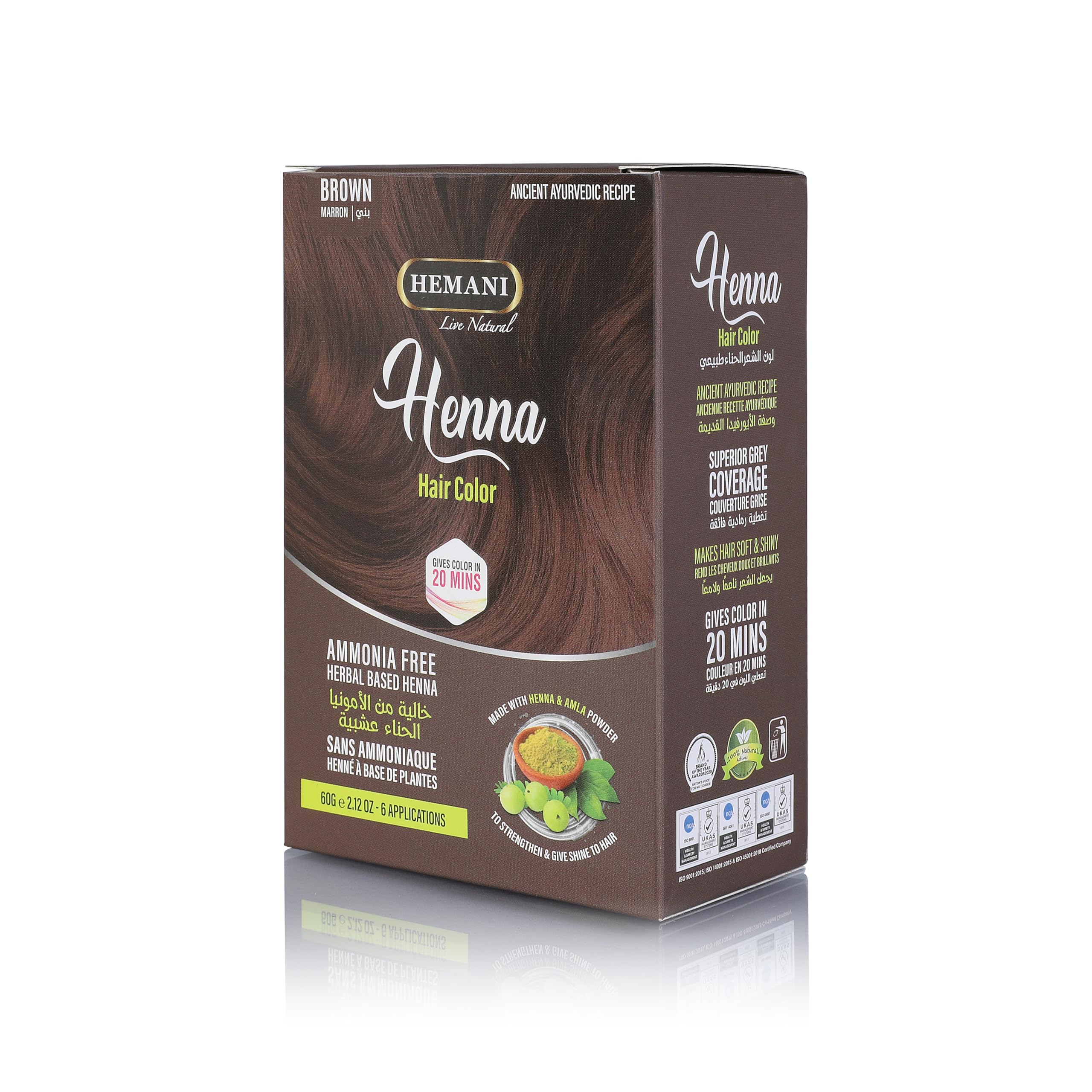 HEMANI Henna Brown 60g