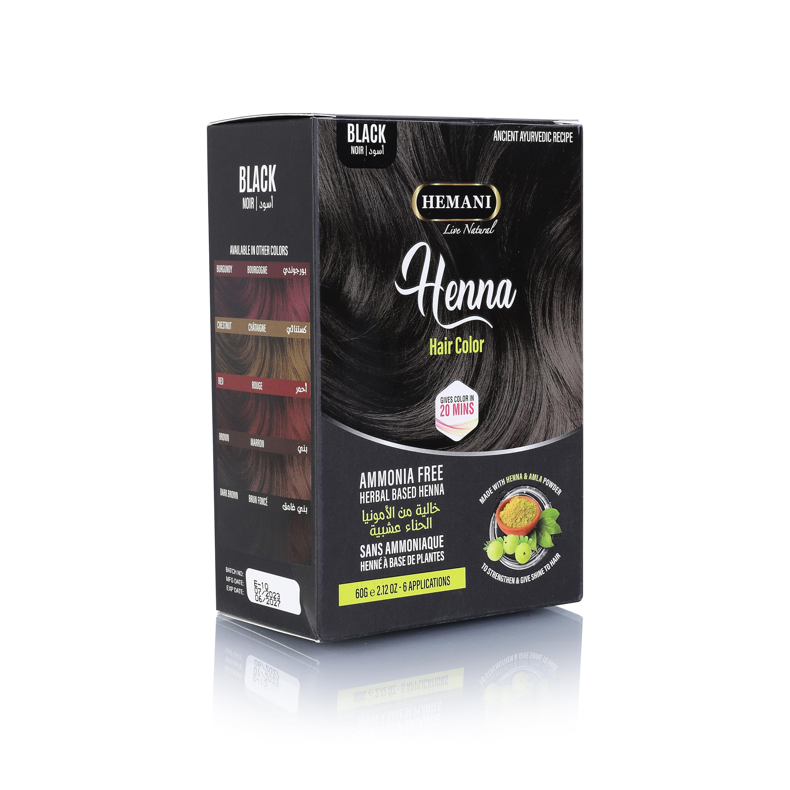 HEMANI Henna Black 60g