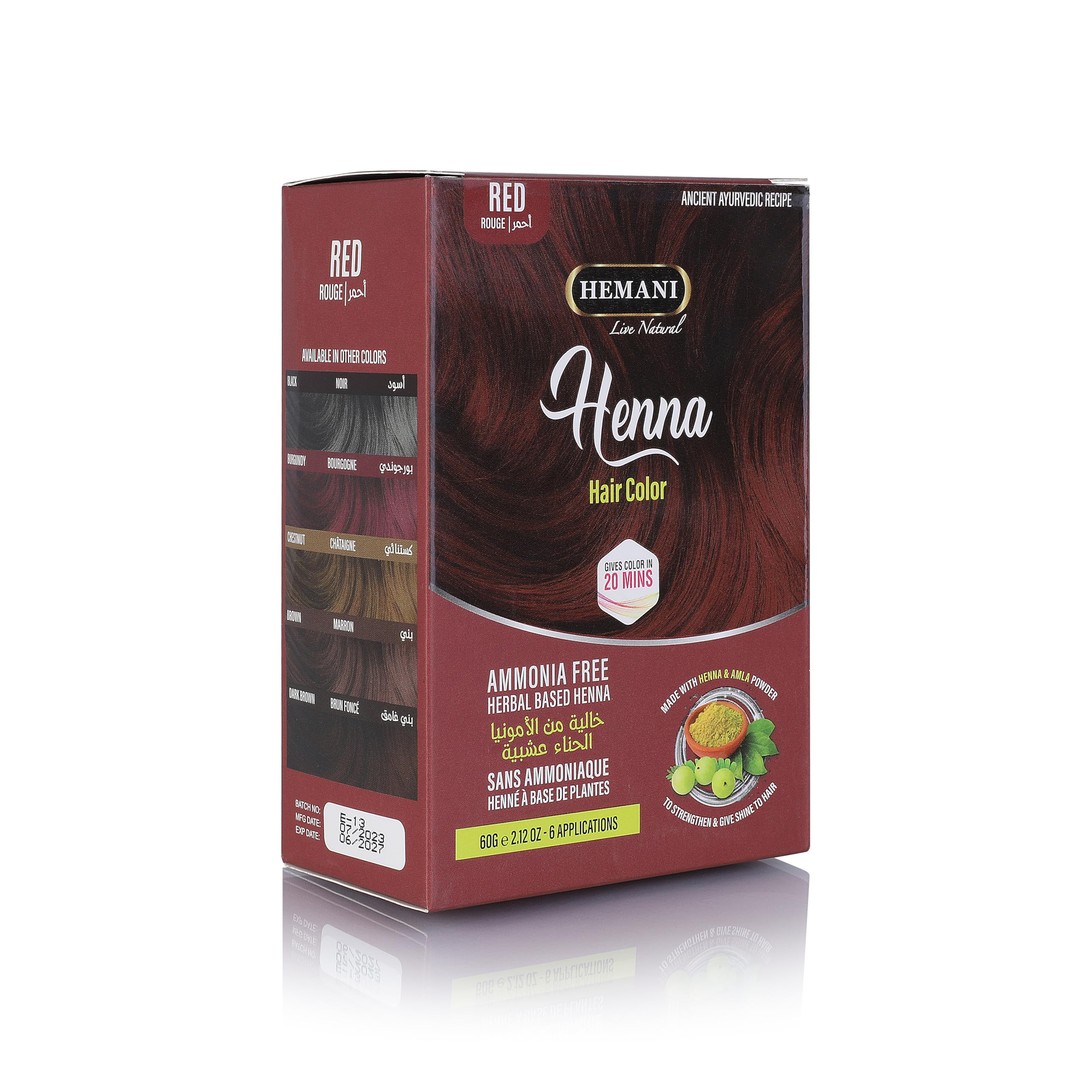 HEMANI Henna Red 60g