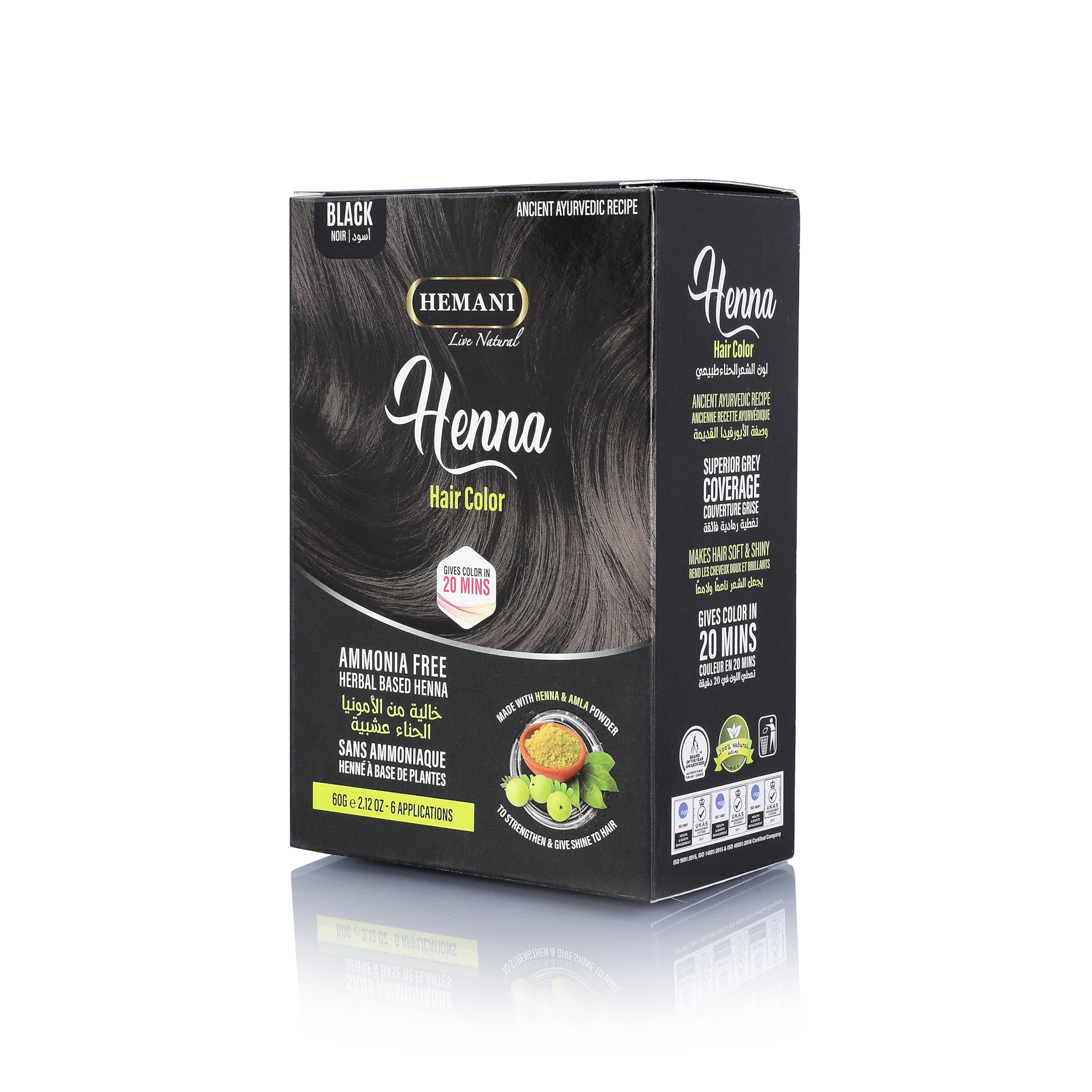 HEMANI Henna Black 60g