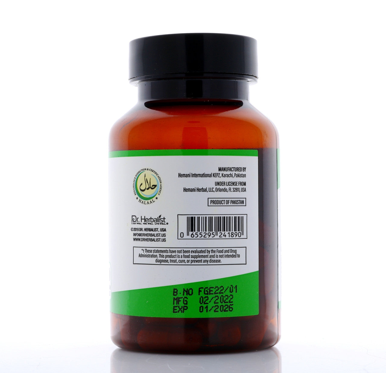 DR. HERBALIST Fenugreek Extract 350mg 60 Capsules