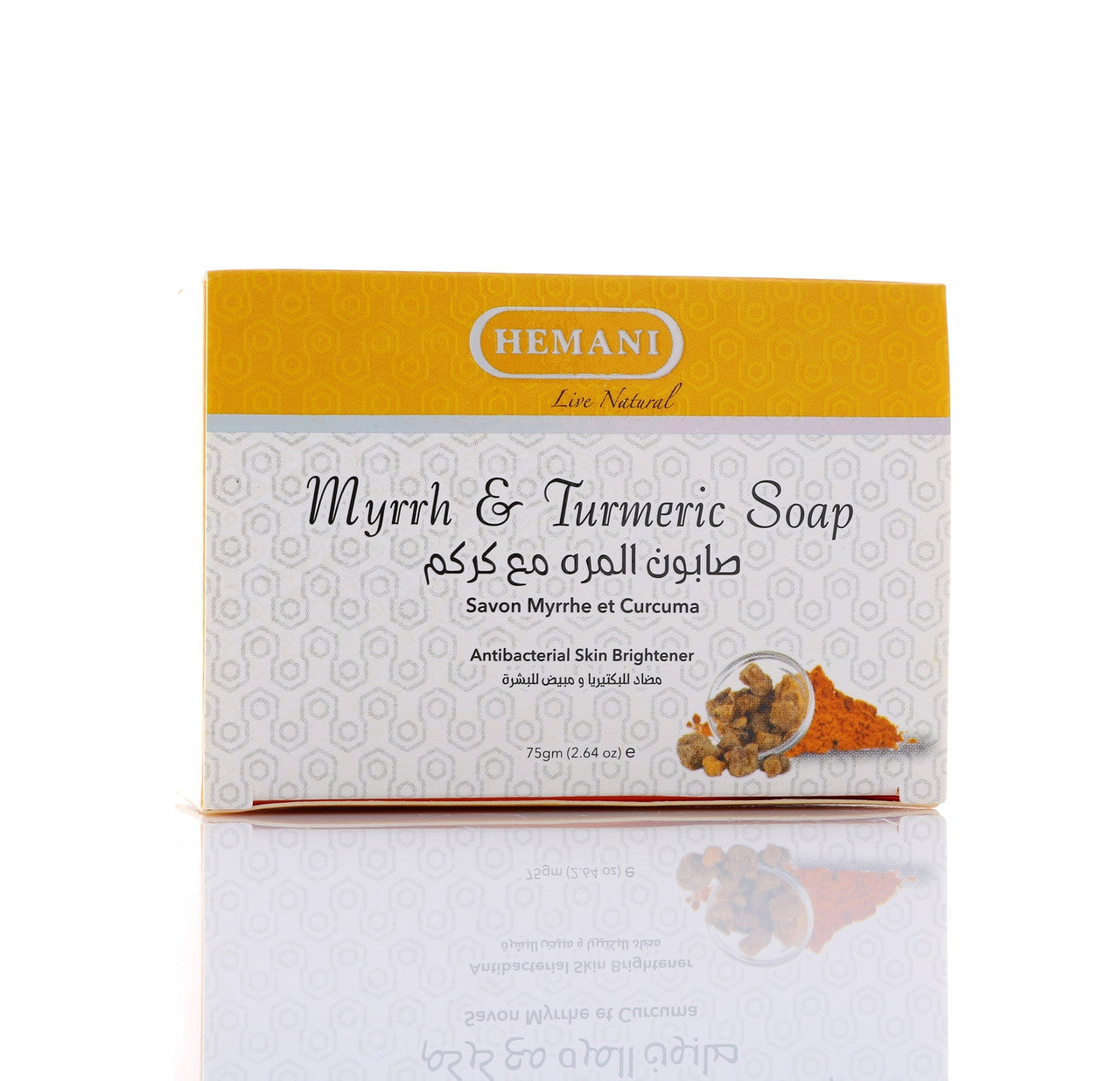 HEMANI Turmeric & Myrrh Soap 75g