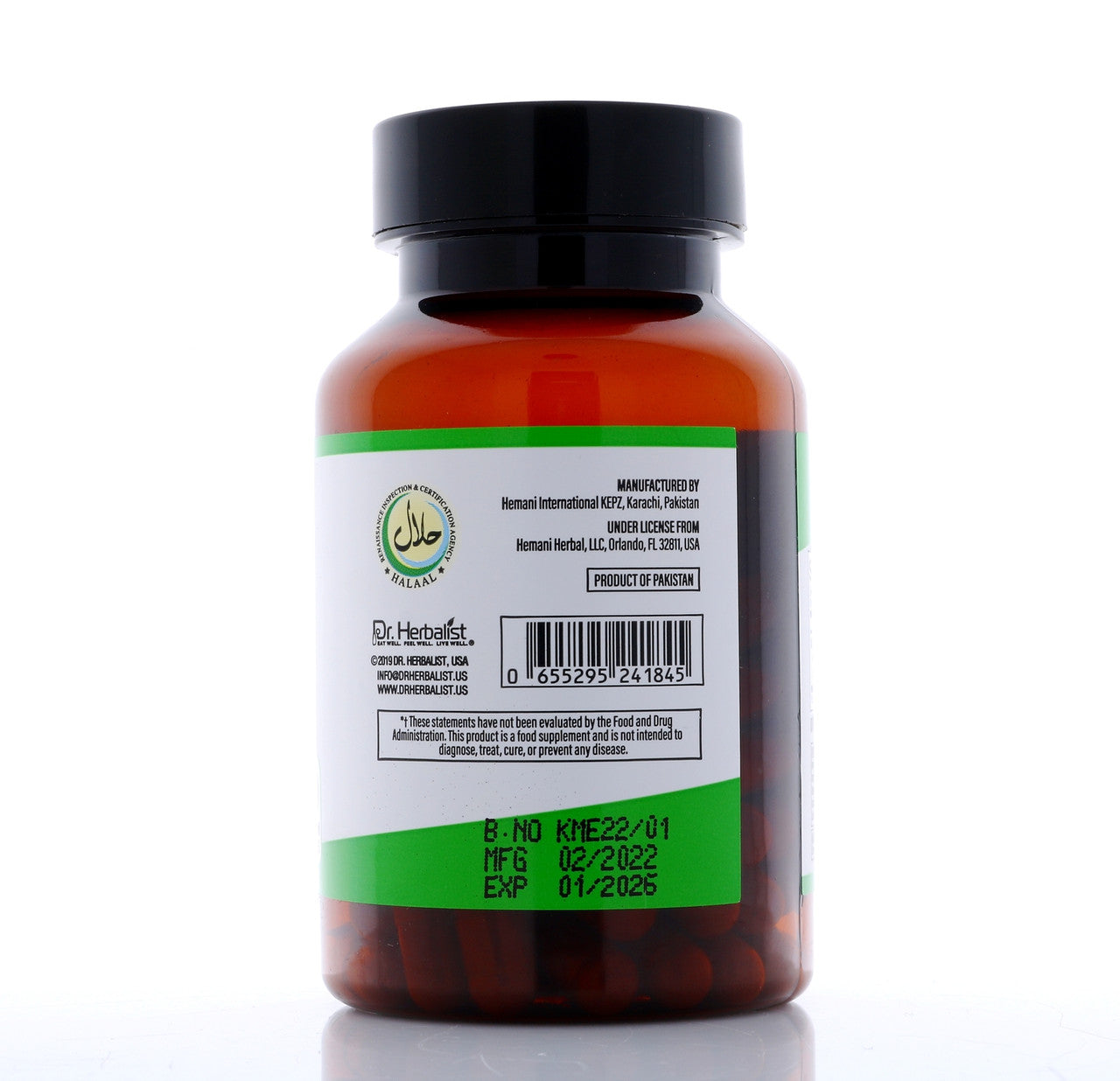 DR. HERBALIST Kalmegh Extract 400mg 60 Capsules