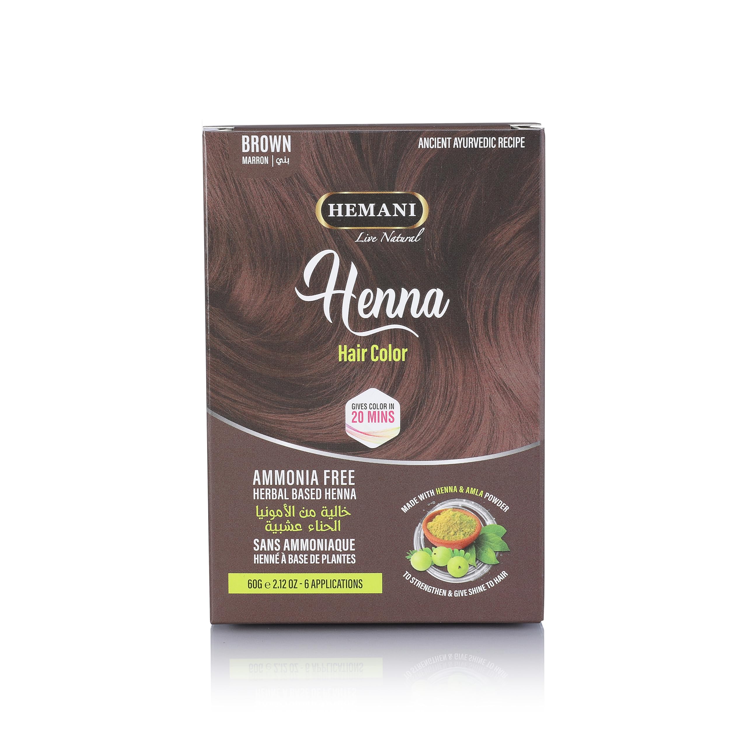 HEMANI Henna Brown 60g