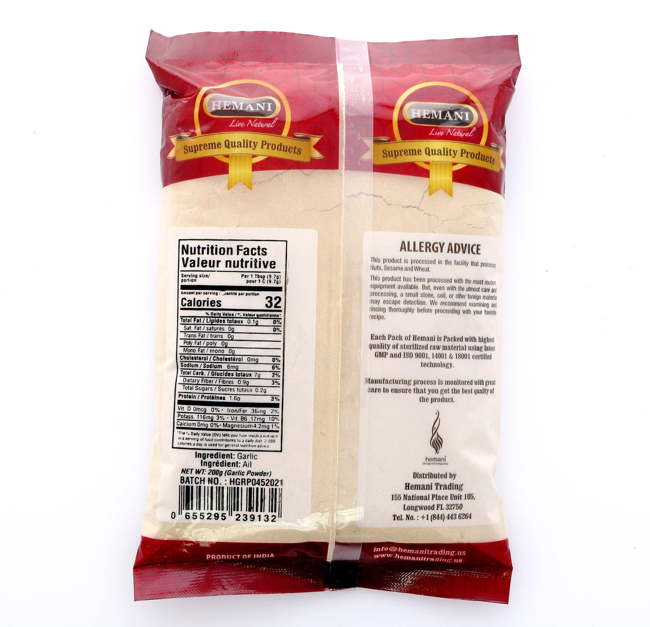 HEMANI Garlic Powder 200g