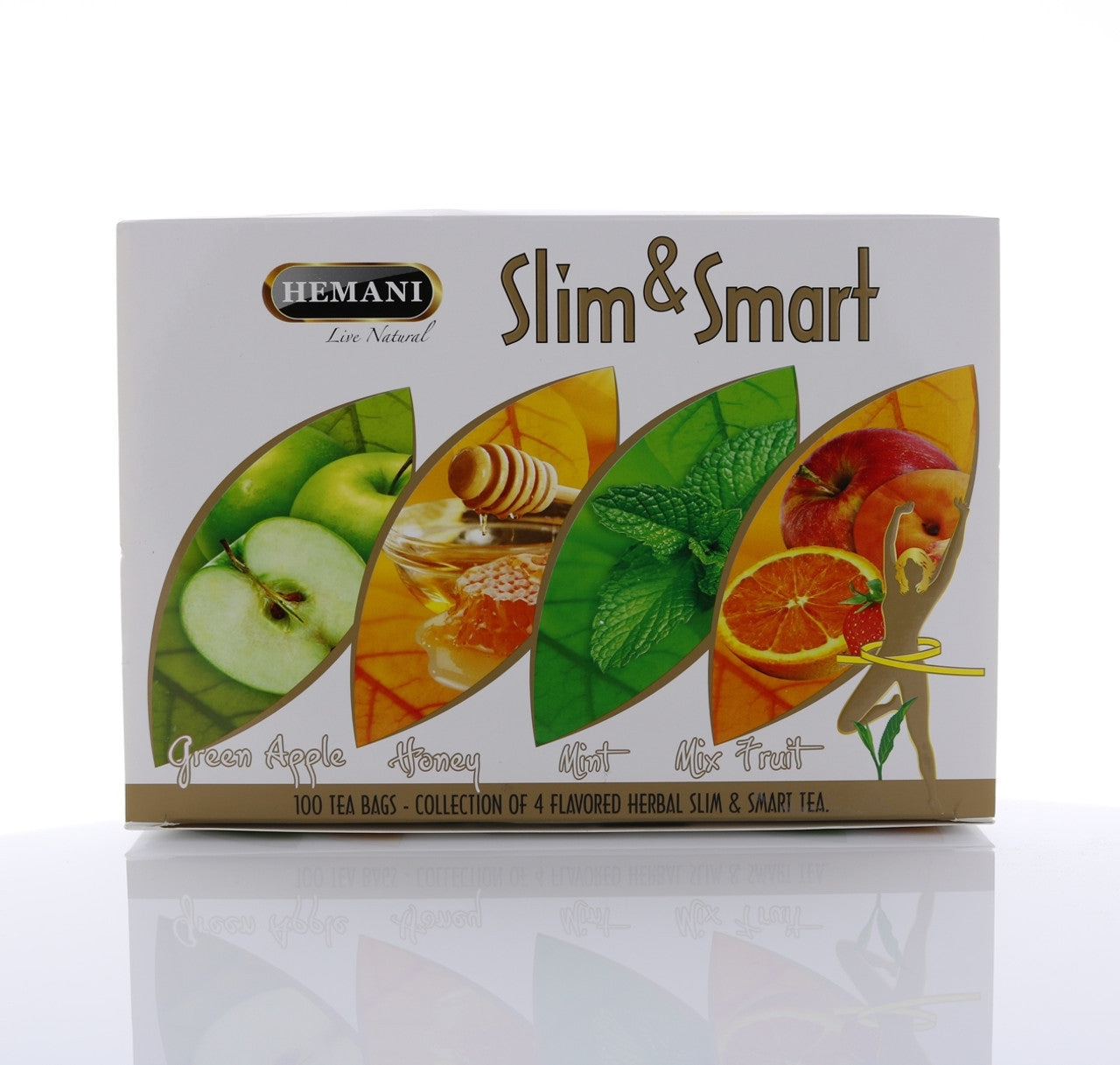 HEMANI Slim Tea 100 Tea Bags Flavored