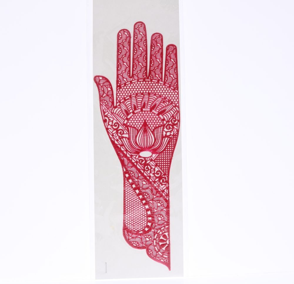 GENERIC CG Mehendi Stencils - Design 10