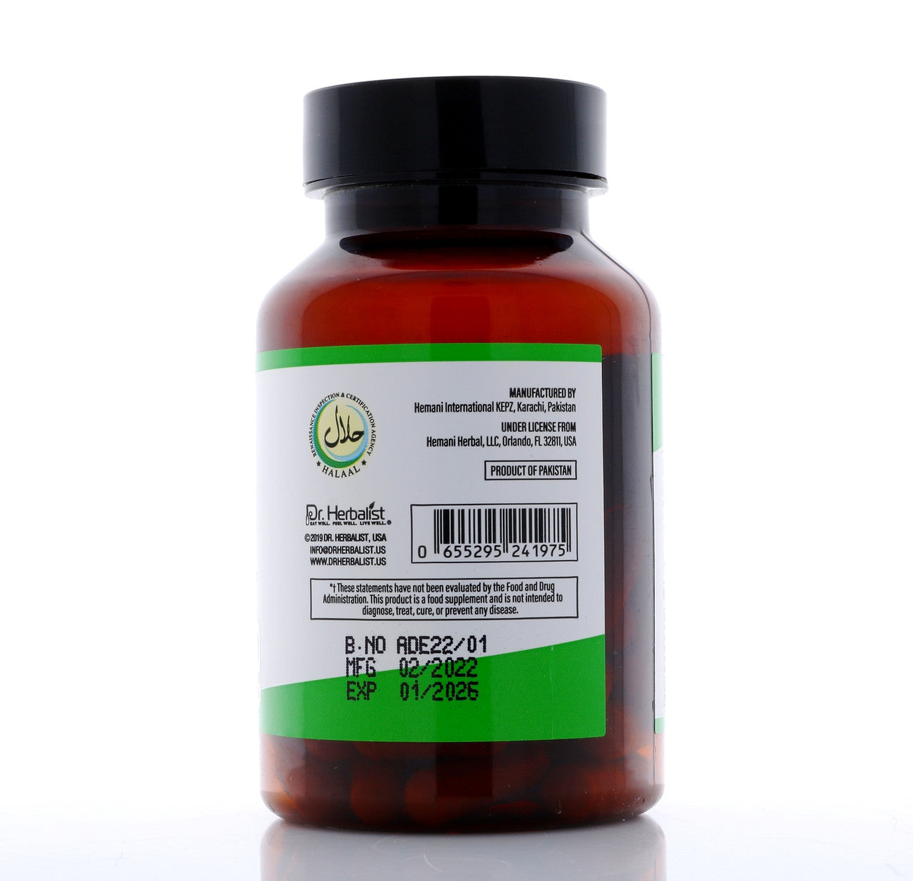 DR. HERBALIST Ajwa Date 350mg 60 Capsules