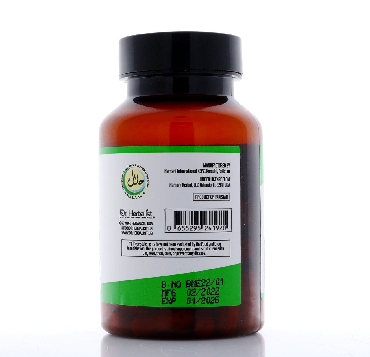 DR. HERBALIST Karela Bitter Melon Extract 400mg 60 Capsules