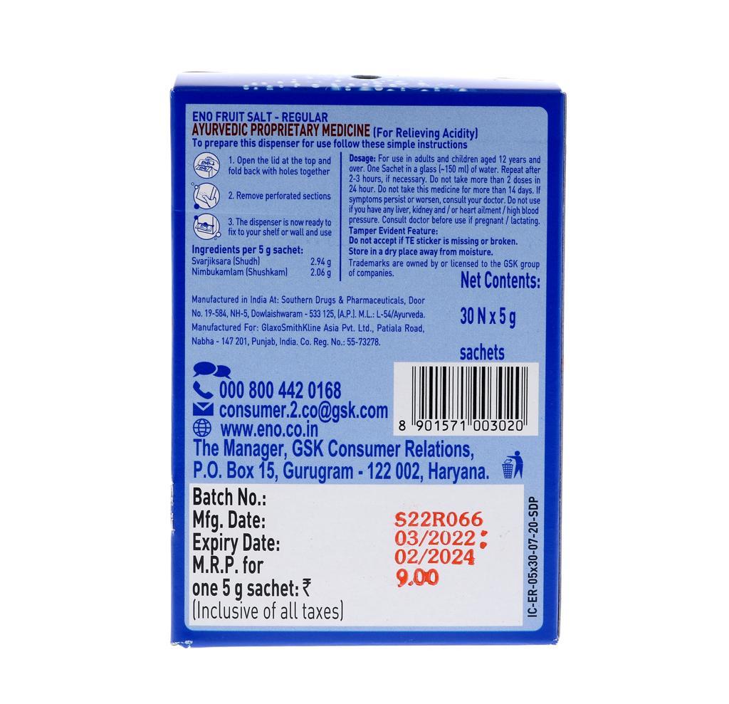 ENO REGULAR SACHET 5g