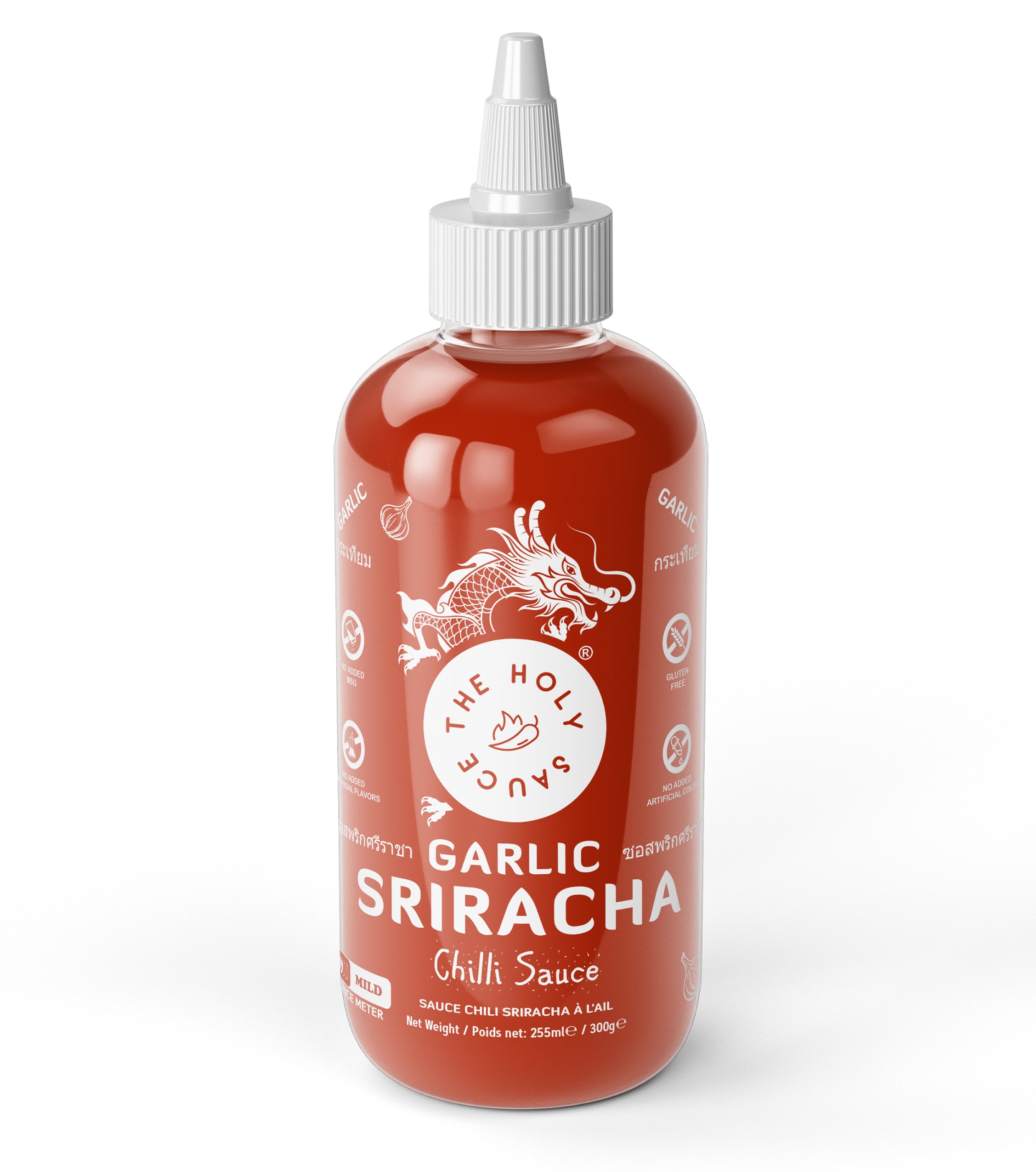HOLY SAUCE Sriracha Chili Sauce Garlic 300g