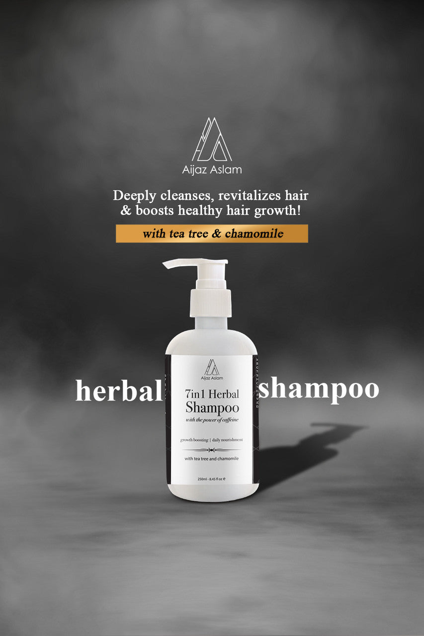 AIJAZ ASLAM 7 in 1 Herbal Shampoo 250mL