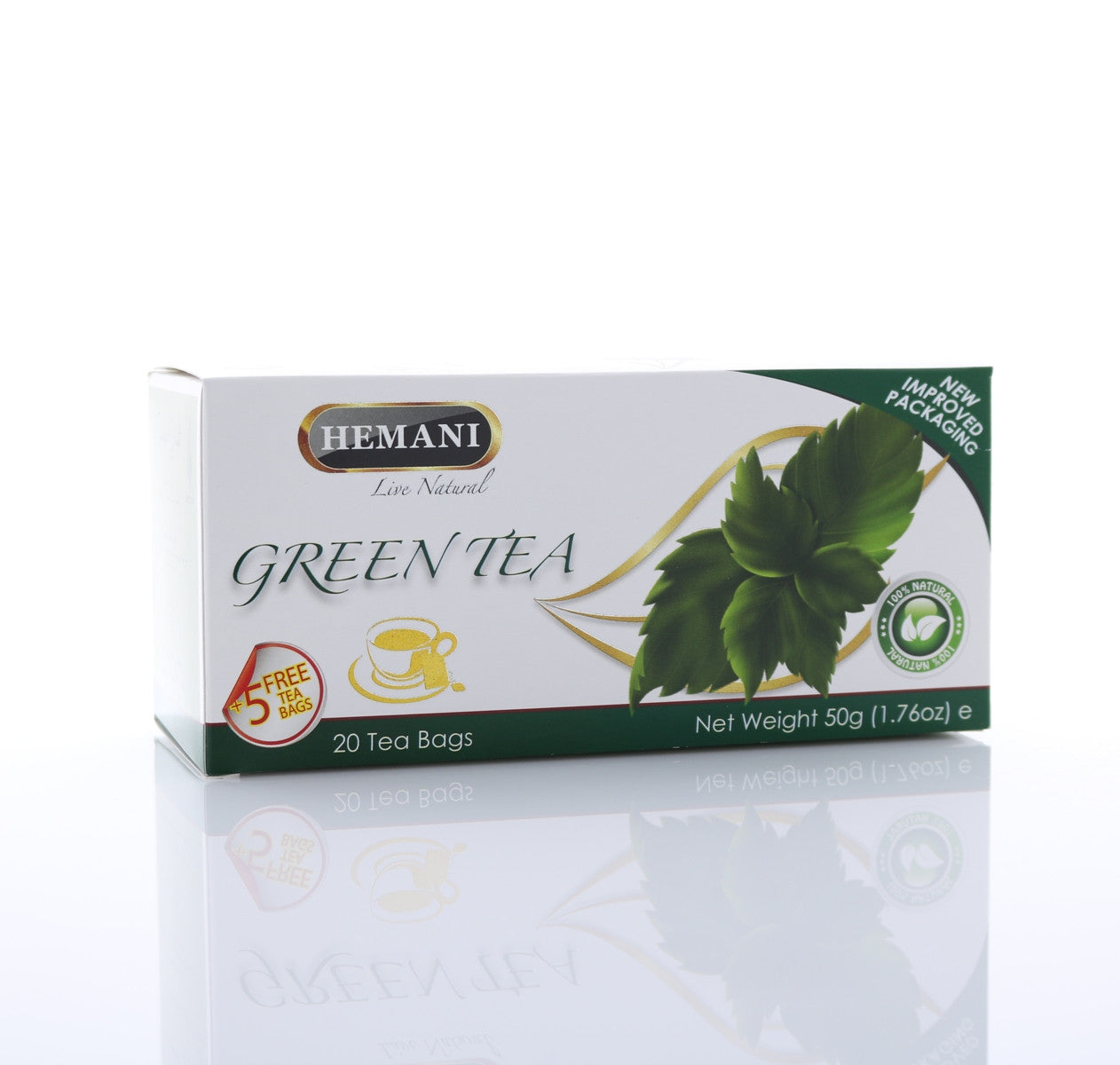 HEMANI Green Tea Pure 40g