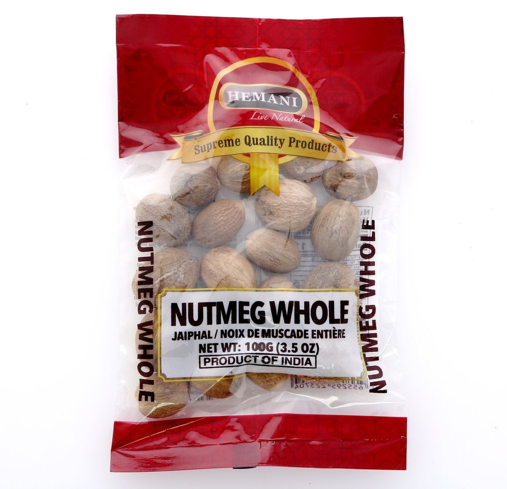 HEMANI Nutmeg Whole 100g