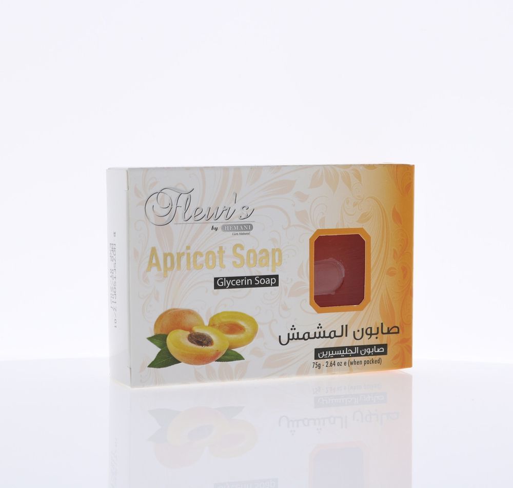 HEMANI Glycerin Transparent Soap Apricot 75g
