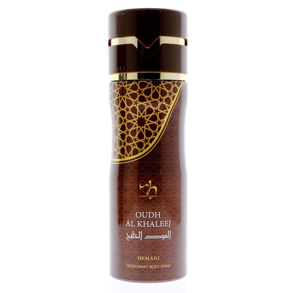 WB HEMANI Oud Al Khaleej Deodorant Spray 200mL (7 OZ) for Men