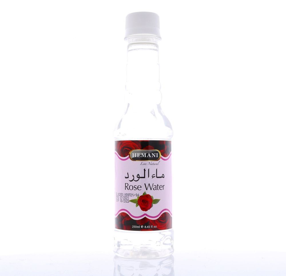 HEMANI Rose Water Plastic Bottle 250mL