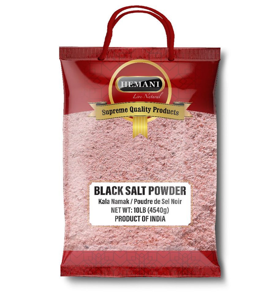 HEMANI Black Salt Powder 10LB