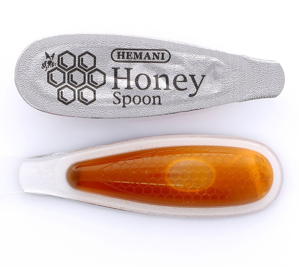 HEMANI Honey Spoon - 10 Spoons per Jar