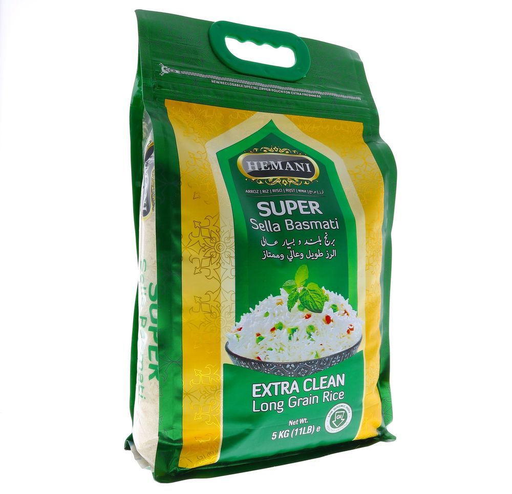 HEMANI Super Sella Basmati Parboiled Rice 11lb