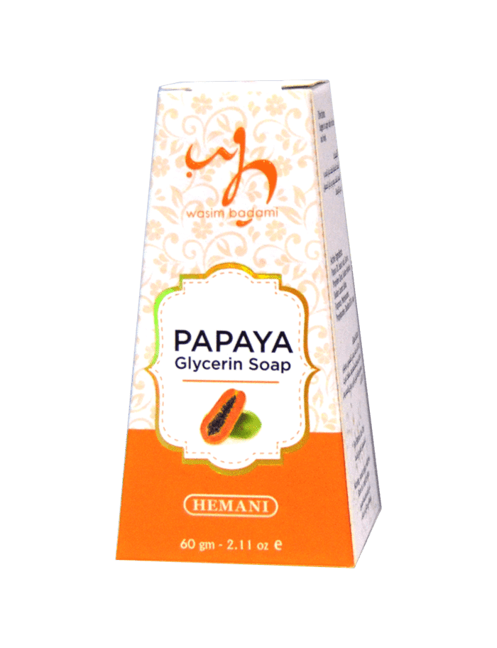 HEMANI Triangle Papaya Soap 60g