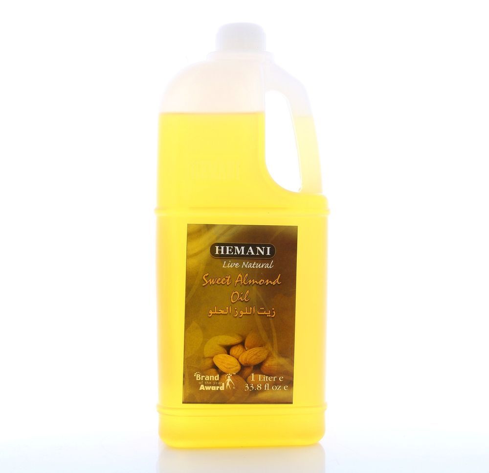 HEMANI Sweet Almond Oil Bottle 1000mL