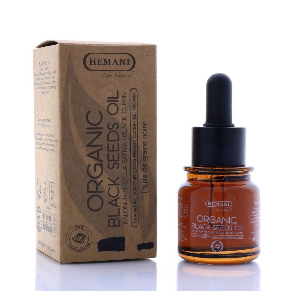 HEMANI Organic Black Seed Oil 35mL