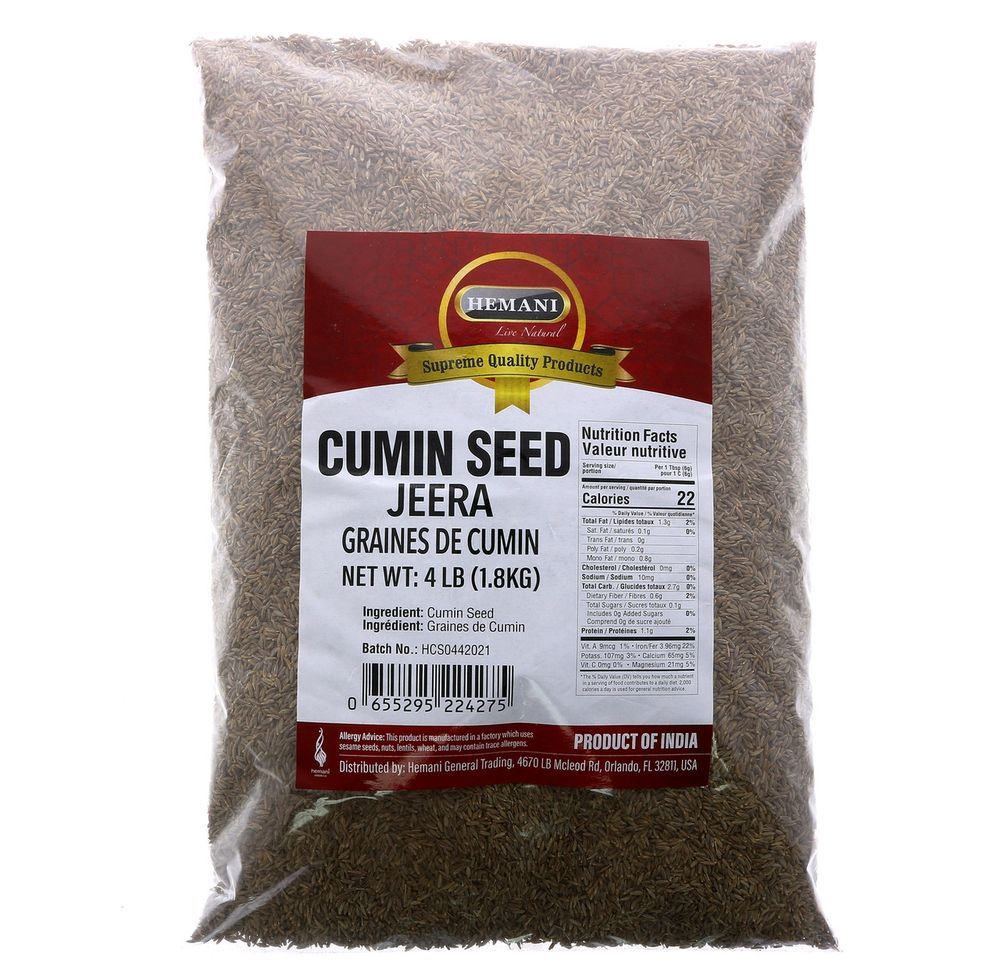 HEMANI Cumin Seed 4LB