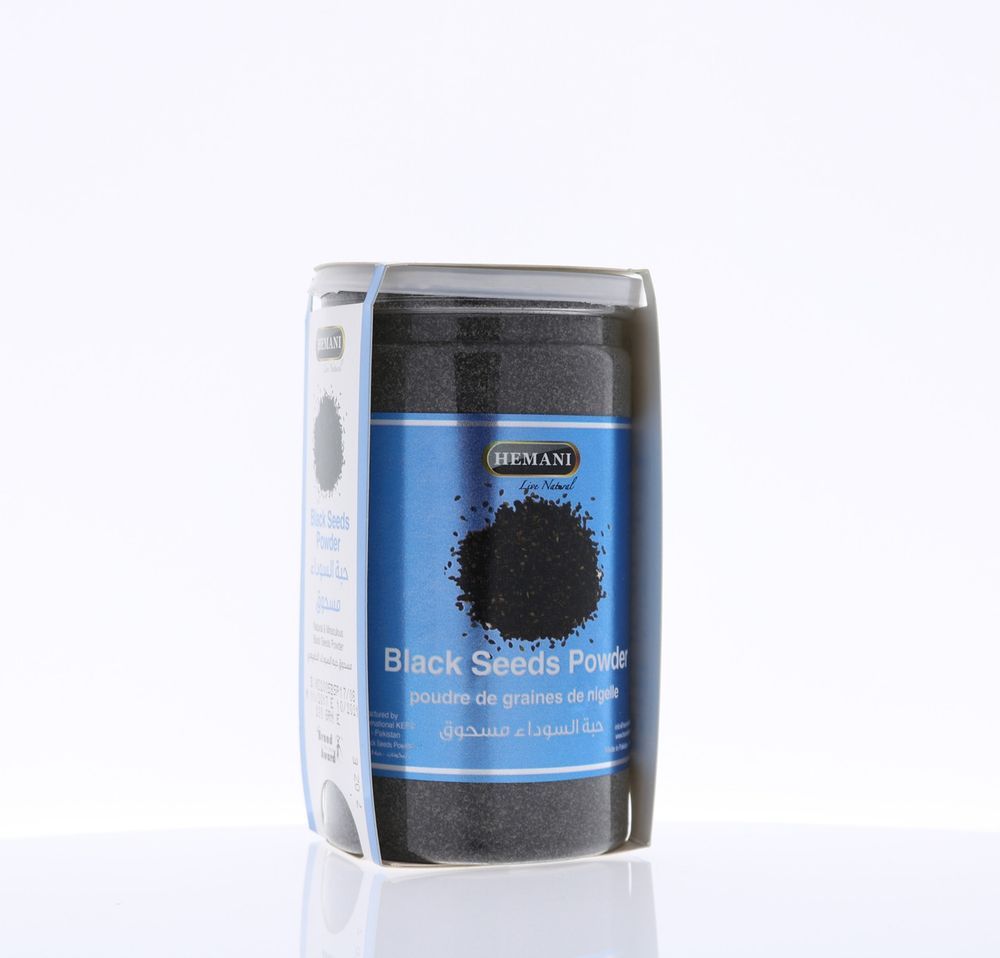 HEMANI Blackseed Powder 200g Tin