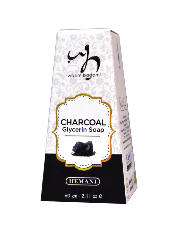 WB HEMANI Triangle Charcoal Soap 60g