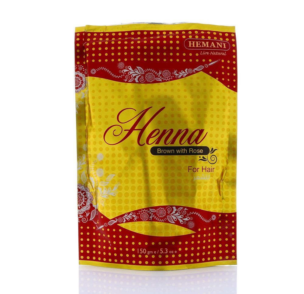 HEMANI Henna Brown with Rose 150g