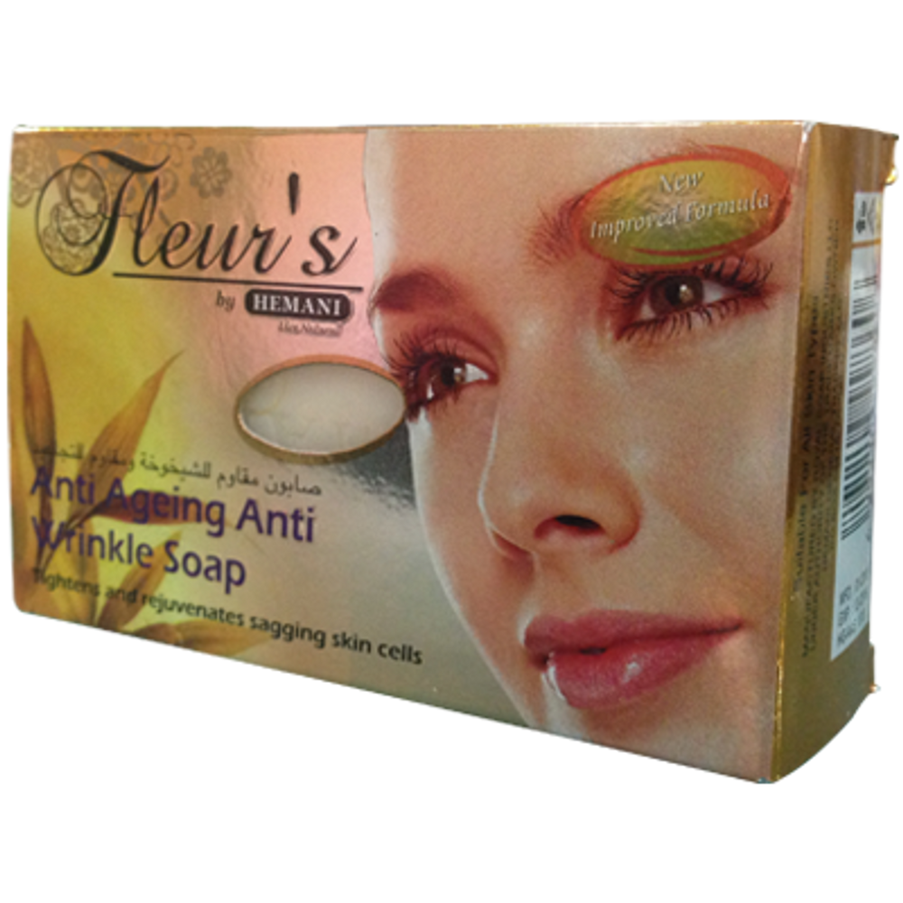 HEMANI Fleurs Anti Ageing Anti Wrinkle Soap 70g