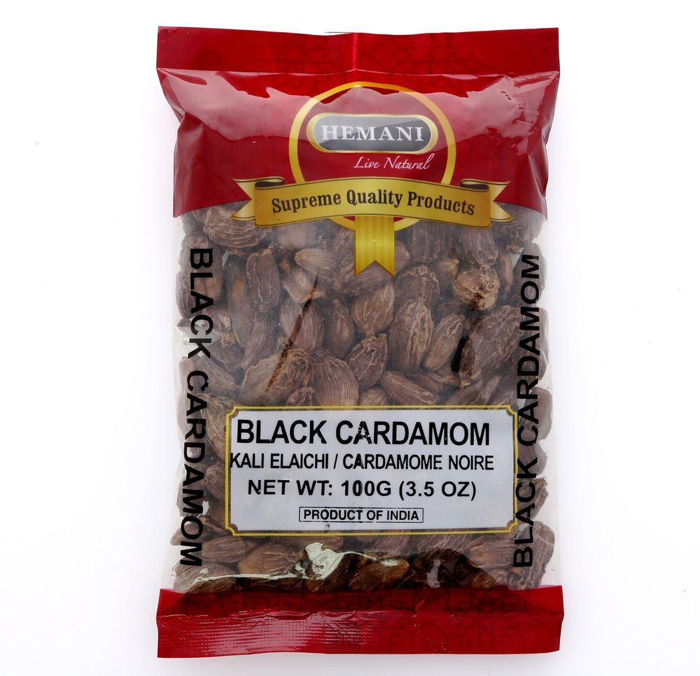 HEMANI Cardamom Black 100g