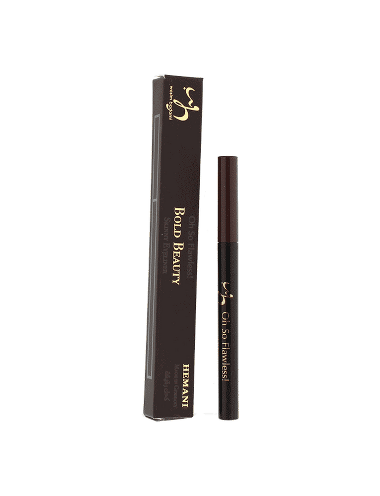 WB HEMANI Brown Bold Liquid Eyeliner