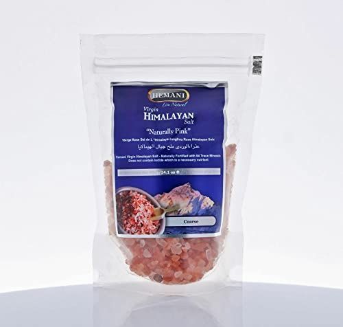 HEMANI Pure Himalayan Pink Salt, Pure Coarse 400g For Grinders and Salt Mills