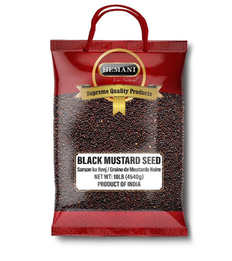 HEMANI Restaurant Pack Mustard Seed Black 10LB